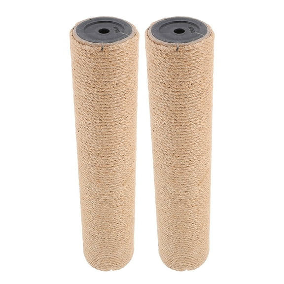 LOLIPPYY 2-Pack Cat Tree Rope Replacement Sisal Scratching Posts for Indoor Cats