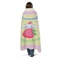 thumbnail image 3 of The Northwest Group 1SAN-65500-0002-OOF 60 x 80 in. Sanrio Cinnamoroll Peek a Berry Mink Sherpa Throw, 3 of 5