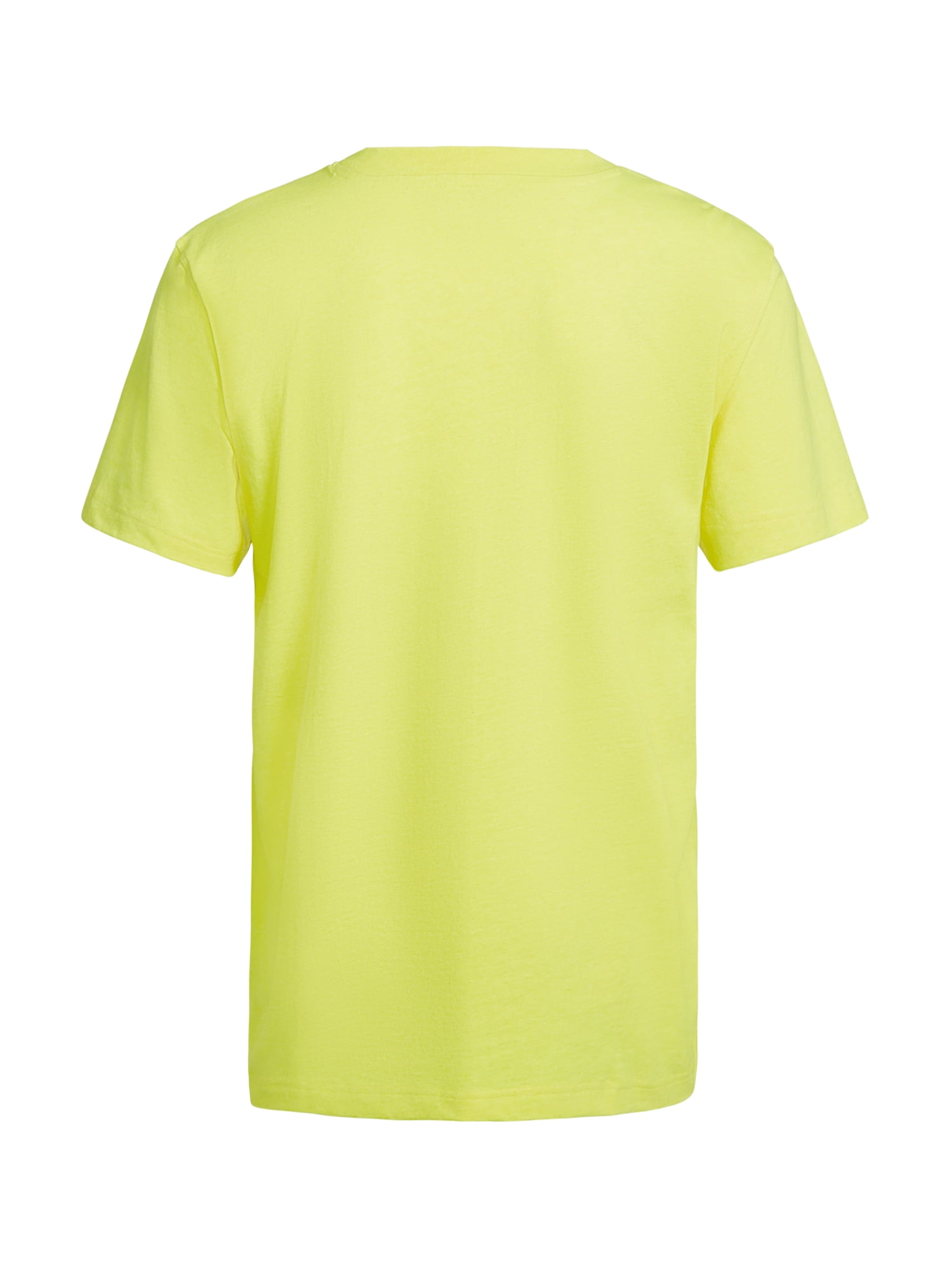 Brahma Men's Pocket T-Shirts Moisture-Wicking Short Sleeve Work Shirt, Yellow/Yellow, 2-Pack