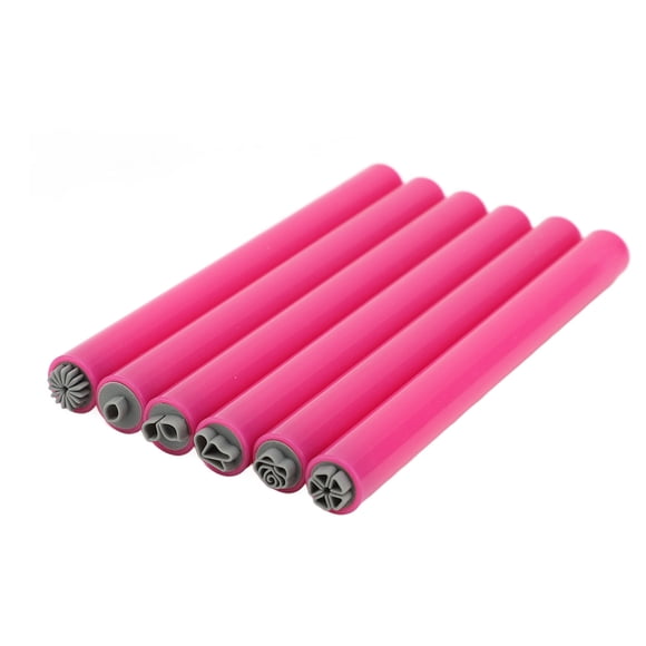 Nails Art Stamp Pens, Juego De Bolígrafos Para Sellos De Uñas, Tinta Multifuncional De Secado Rápido, Fácil De Usar, Juego De 6 Piezas Para Tiendas
