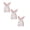 Pink, variant on 3Pcs Easter Gift Bags, Cute Flannel Bunny Ears Drawstring Candy Bags, Easter Treat Bag for Sweet Chocolate, Holiday Party Favours