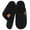Black, variant on Women's Fuzzy Slippers Winter Comfy Indoor House Slippers Soft Memory Foam Shoes, Beige