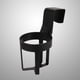 thumbnail image 5 of Portavasos colgante para coche, soporte para bebidas, soporte para vehículo, camión (negro), 5 of 6