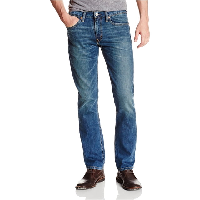 Levi's 511 Slim Fit Jeans para Hombre, Azul, 42W x 30L Levis Ajustado