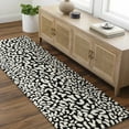 thumbnail image 5 of Hauteloom Akeem Wool Living Room, Bedroom Area Rug - Contemporary - Dark Purple, Beige, Dark Gray - 2' x 3', 5 of 8