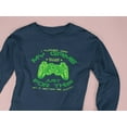 thumbnail image 5 of Old Glory Mens Turned Off My Game For This Long Sleeve Graphic T Shirt, 5 of 6