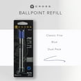 thumbnail image 3 of Cross Universal Ballpoint Pen Refill, Fine Point, Blue, 2-Pack (8512-2), 3 of 8