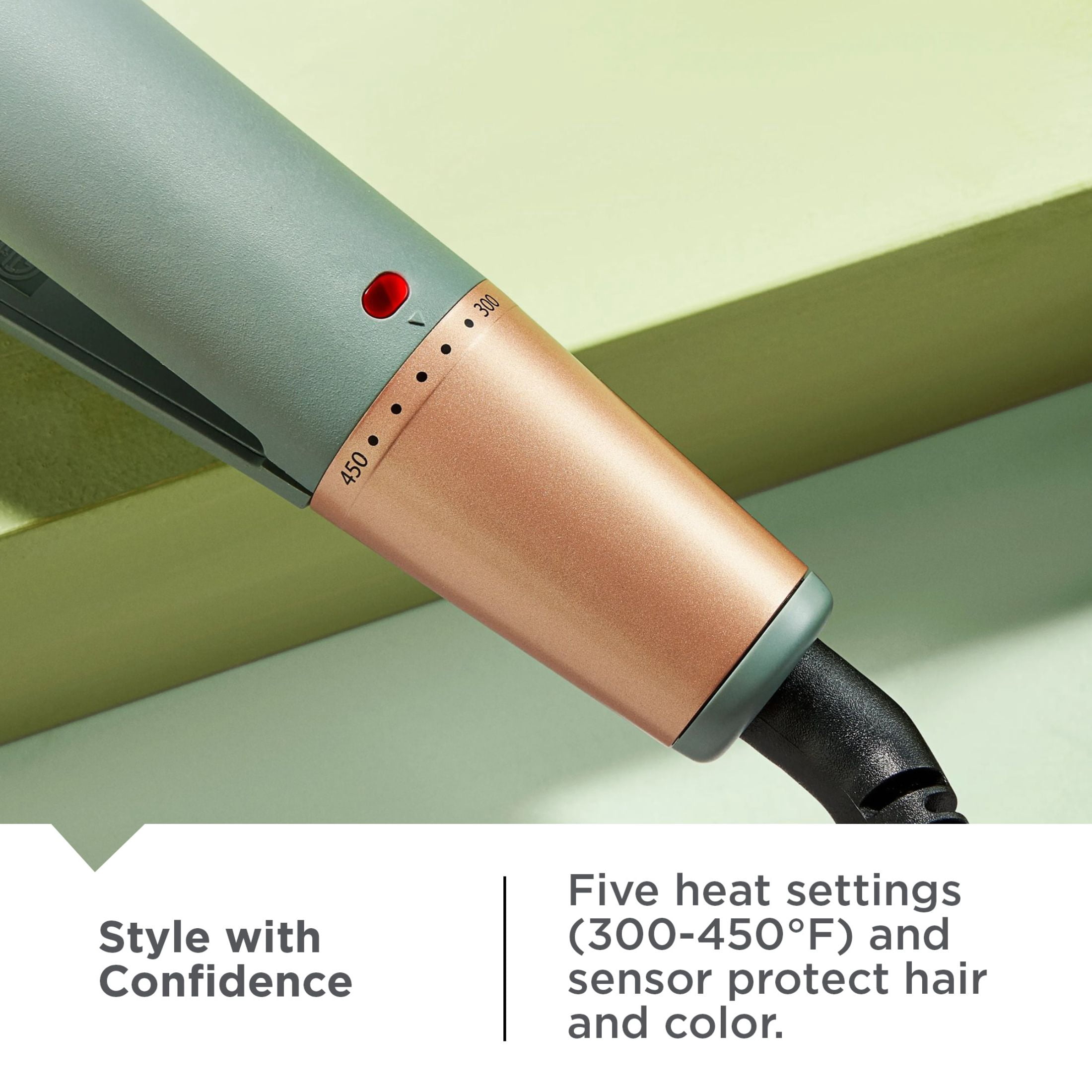 Remington Botanicals™ Twist & Curl Multi-Styler, Ceramic, 7 Heat Settings, Green