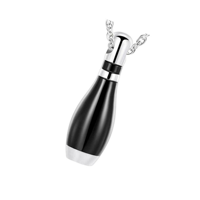 Pendentif Tube en Acier Inoxydable pour Femmes, Étui Creux pour Cendres, Capsule pour Bijoux