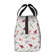 thumbnail image 2 of Lsque Cute Dinosaur Pattern Lunch Bag Women/Men Insulated Lunch Box,Small Leakproof Cooler Food Lunch Containers Reusable High Capacity Lunch Tote Bags, 2 of 6