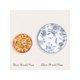 thumbnail image 5 of 7/9 Inches Blue And White Flower Print Disposable Plates, Chinese Style Floral Design Paper Dessert Tray Party Supplies, Perfect For Bridal Shower, We, 5 of 5
