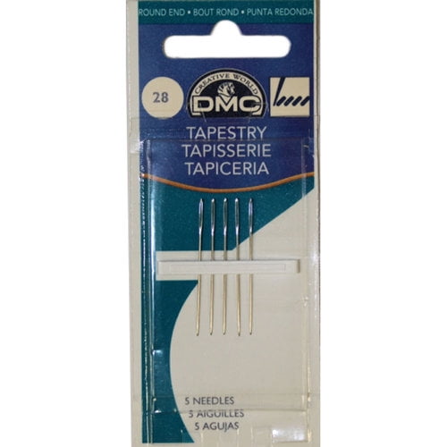 DOLLFUS-MIEG & Compagnie Size 28 Tapstery Hand-Sewing Needles (5 Piece)