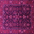 thumbnail image 1 of Ahgly Company Indoor Square Persian Pink Traditional Area Rugs, 7' Square, 1 of 4