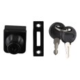 thumbnail image 2 of Showcase Lock Display Cabinet Sliding Glass Door Lock With Keys For 5-8mm Glass Wine Cabinet Lock Security Furniture Hardware, 2 of 9