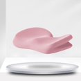 thumbnail image 1 of Cojín de asiento de espuma viscoelástica, Corrector contorneado, cojín lele transpirable para silla de oficina, viajes, trabajadores de oficina - Rosa perfecl Cojín de asiento de espuma viscoelástica, 1 of 8