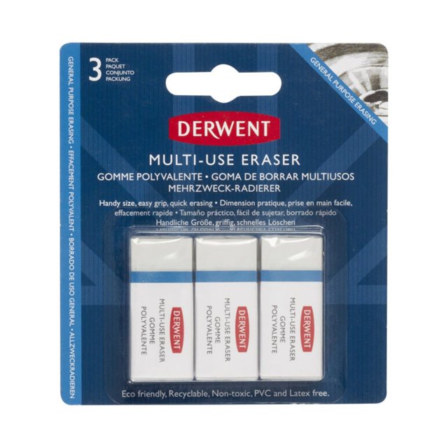 Set Con 3 Gomas De Borrar Pequeñas