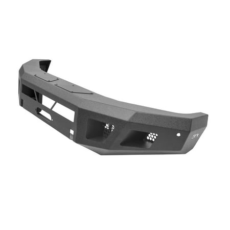 Body Armor TN-19336 ECO-Series Front Winch Bumper; 1/8 in. Steel Plate w/1/4 in. Winch Plate; Textured