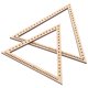 thumbnail image 1 of NUOLUX 2Ud Marco Triangular De Tejido Para Y Creación De Atrapasueños En Madera, 1 of 8
