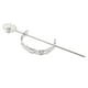 thumbnail image 3 of Pinza para hacer moños Hugo Perla Hair Stick Boho Plata, 3 of 7