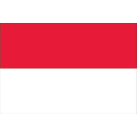 Indonesia 2' x 3' Indoor Polyester Flag