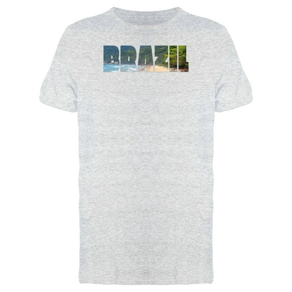 Brazil Travel Lovers Quote Tee Men's -Image by Shutterstock