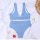 thumbnail image 5 of Conjunto de bikini a la moda para mujer, traje de baño de dos piezas con relleno sólido, ropa de playa Fridja  nalpqowj21210, 5 of 6