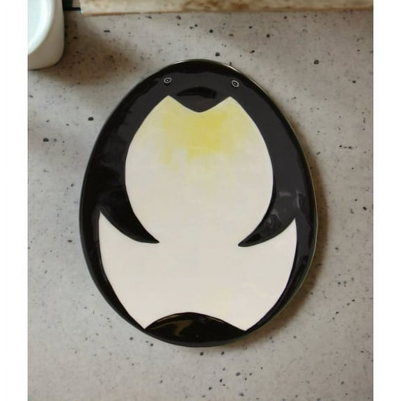 Ceramic Penguin Soap Dish 5.25 Inch  or Her