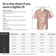 thumbnail image 5 of Disketp Hawaiian Shirts For Men,Rose Gold Glitter Splatter Print Mens Casual Short Sleeve Button Down Shirts Beach Shirt, 5 of 7