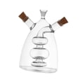 thumbnail image 4 of Dispensador de aceite de oliva y vinagre 2 en 1, transparente, para cocina, dispensador de de soja, recipiente para aceite y vinagre para cocina, 4 of 9