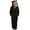 Black, variant on FRSASU Women's Thickened Double Side Velvet Zipper Hooded with Ear Solid Nightgown Jumpsuit Pink
