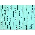 thumbnail image 1 of Ahgly Company Indoor Rectangle Solid Light Blue Modern Area Rugs, 7' x 10', 1 of 4
