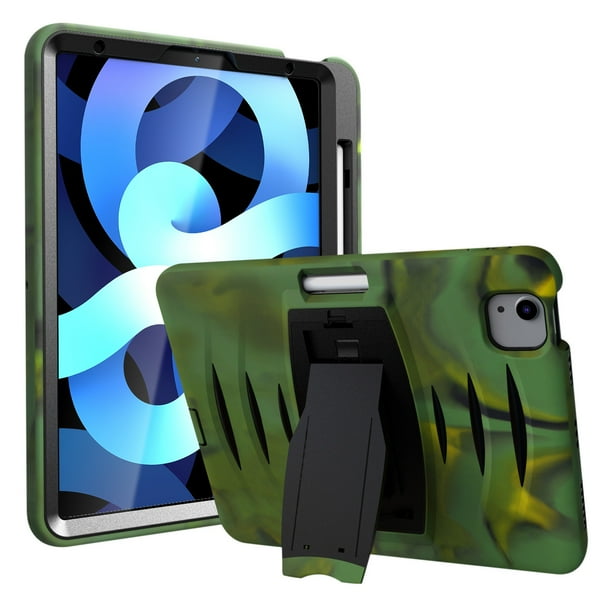 Para IPad Air 4th Generation 10.9 pulgadas a prueba de golpes H-ybrid Hard Tablet Stand Case