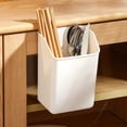 thumbnail image 3 of Tnobhg Kitchen Hanging Storage Box Punch-free Anti-slip Pantry Cabinet Closet Door Holding Case Under Sink Spices Condiments Ginger Garlic Organizer Bathroom Storage Case, 3 of 7