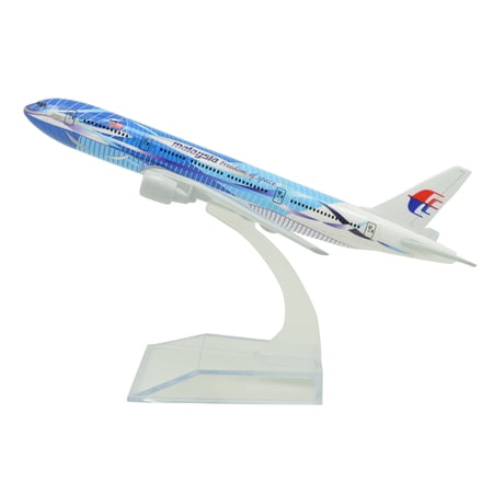 TANG DYNASTY 1:400 16cm B777 Malaysia Airlines Sea Wave Painting Metal Airplane Model Plane Toy Plane Model
