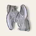 thumbnail image 3 of New Balance 990v4 MiUSA Grey Silver - Size 11, 3 of 6