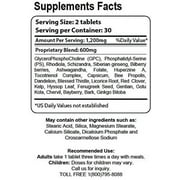Limbic Support - Brain Health 60 Tablets - Highly Concentrate Supplent - Dietary Supplement