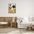 thumbnail image 3 of Stupell Industries Country Rooster & Sunflowers Animals & Insects Painting Black Framed Art Print Wall Art, 24 x 30, 3 of 9