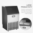 Ice Machine KUPPET Ice Maker Commercial Under Counter/Freestanding/Portable Automatic for
