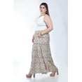 thumbnail image 2 of Pantalon tipo palazzo Roman Fashion /Tallas Extras, 2632 (Beige geometrico) beige 40, 2 of 6