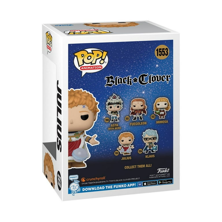 Black Clover Julius Funko Pop! Vinyl Figure #1553 - Walmart.com