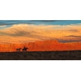 thumbnail image 2 of Dawson, Robert 18x11 Black Ornate Wood Framed with Double Matting Museum Art Print Titled - Trailing Home, 2 of 4