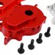 thumbnail image 5 of Vogacara RCGOFFLOW, carcasa de caja de cambios, pieza de coche RC, carcasa de engranaje endurecido para 1/10 GEN8 Crawler RC, pieza de Kits de construcción modelo Rojo, 5 of 6