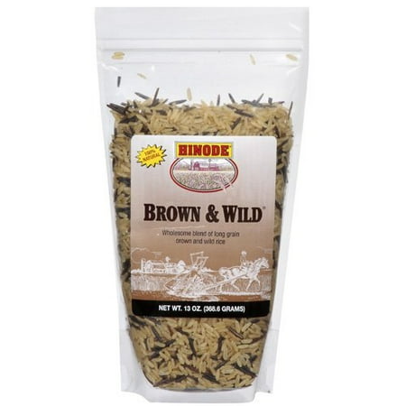 Hinode Brown & Wild Rice, 13 oz