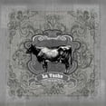 thumbnail image 2 of Robertson, Walter  26x26 White Modern Wood Framed Museum Art Print Titled - Filigree Cow, 2 of 4