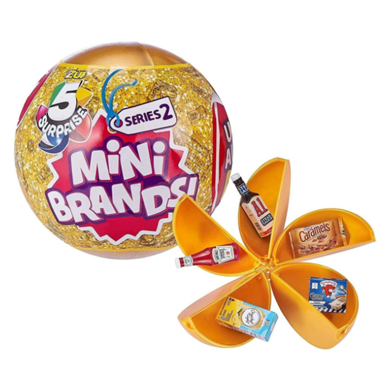 ZURU 5 Surprise Mini Baby Series 2 - 2 Cápsulas Sorpresa Con Mini Muñecas, Coleccionables Para Niños +3 Años