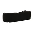thumbnail image 4 of Amelie Black Faux Fur Sofa, 4 of 4