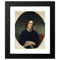 thumbnail image 2 of Alanson Fisher 20x24 Black Modern Framed Museum Art Print Titled - Harriet Beecher Stowe, 2 of 5
