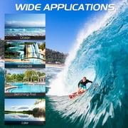 Costway 41'' Bodyboard Lightweight Surfboard W/Wrist Leash Fin EPS Core for Kids & Adults