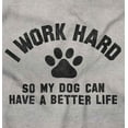 thumbnail image 2 of Give My Dog A Better Life Funny Pet Men's Graphic T Shirt Tees Brisco Brands L, 2 of 4
