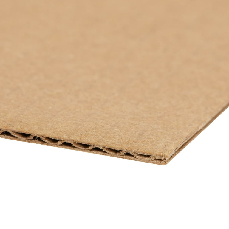 Wabjtam 200 Pack Corrugated Cardboard Sheets For Mailers, Flat